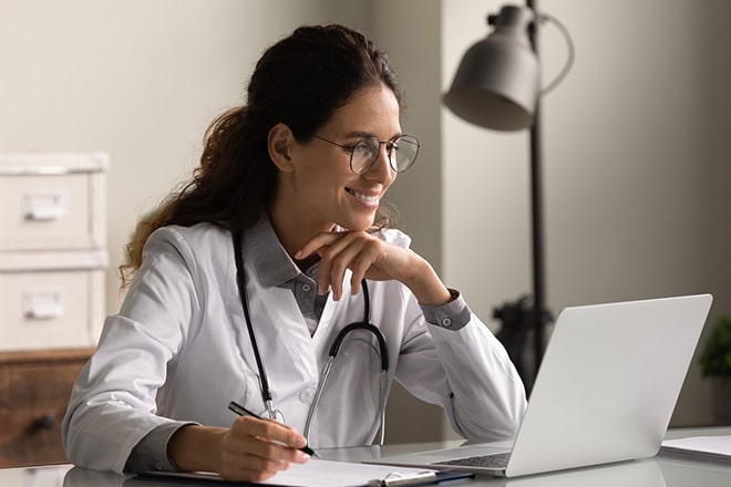 telehealth addiction treatment session